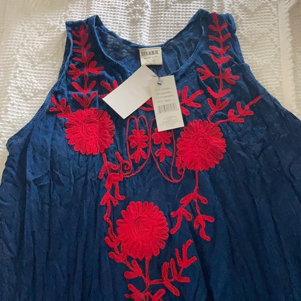 Relaxx plus size cover up
